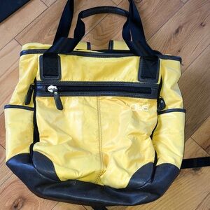 Lolë yellow sport bag